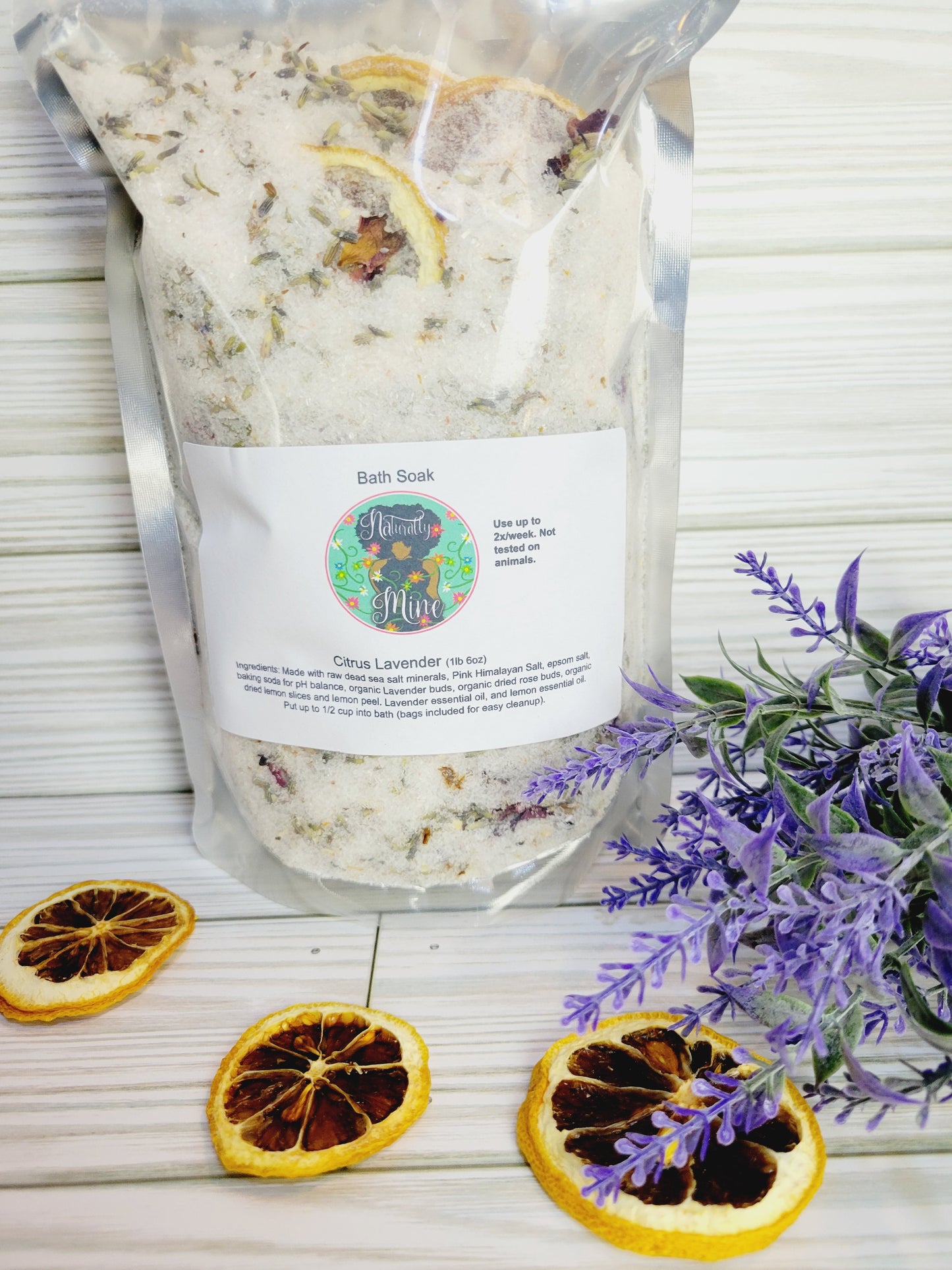 Citrus Lavender Bath Soak