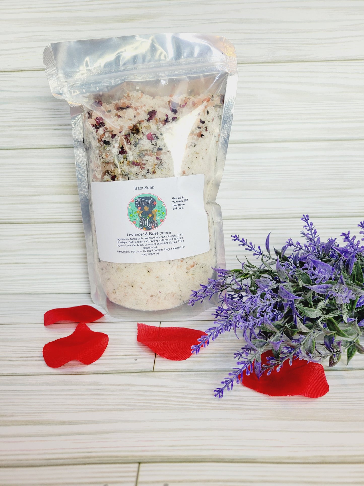 Lavender and Rose Bath Soak