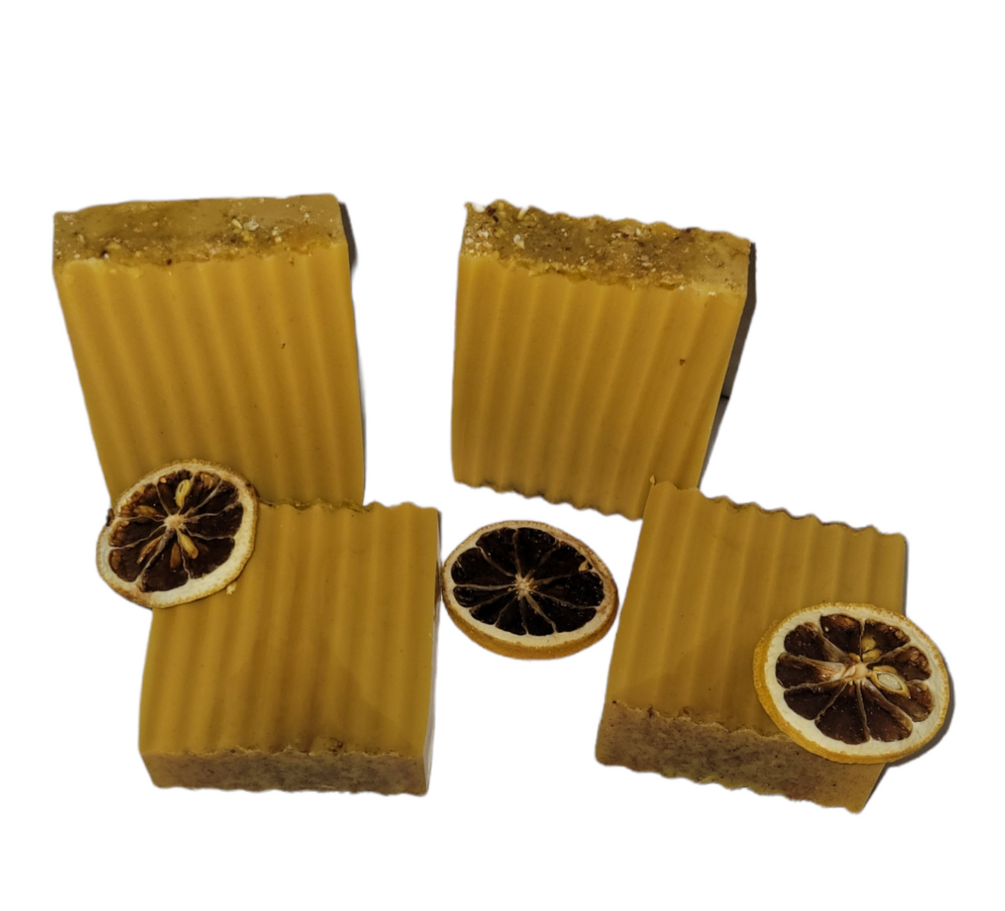Turmeric, Ginger, & Lemon Peel Soap