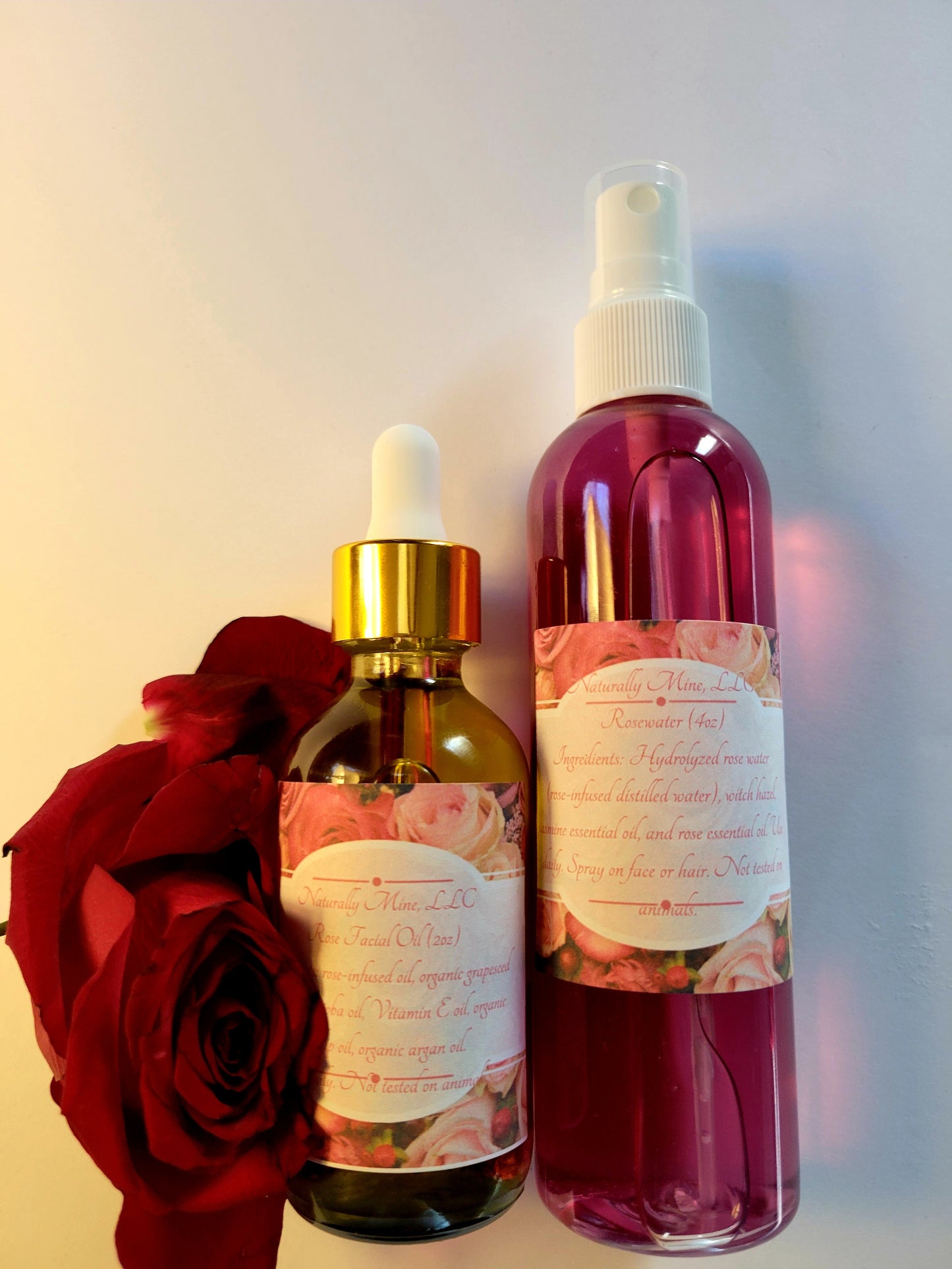 Rose Oil and Rosewater Duo