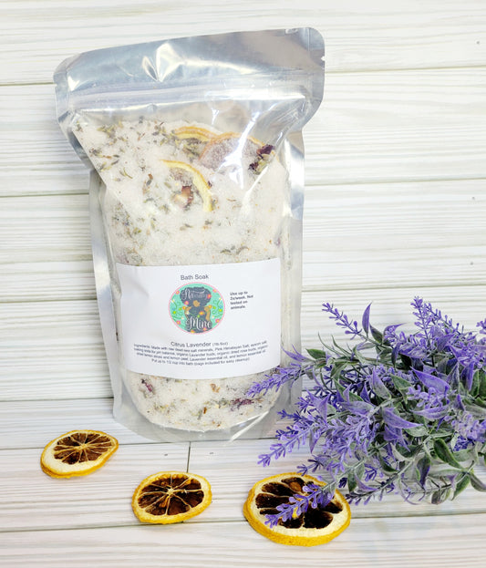 Citrus Lavender Bath Soak