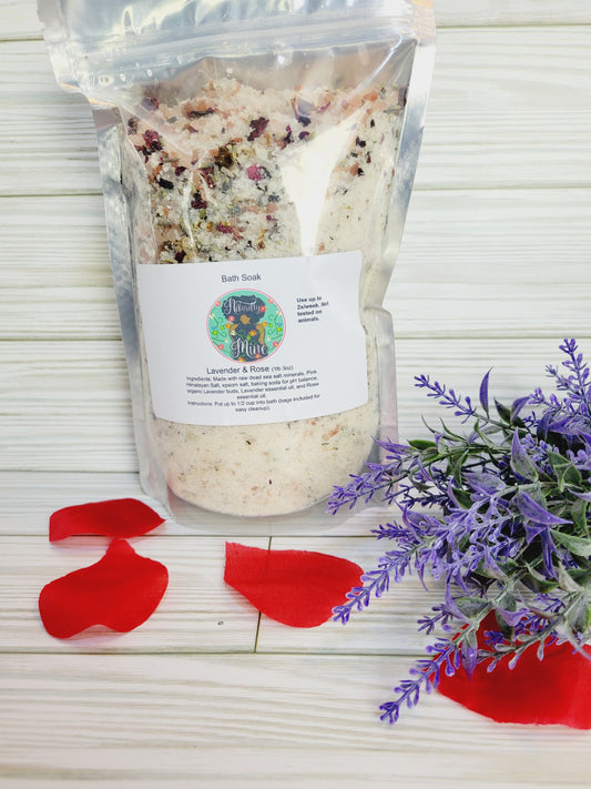Lavender and Rose Bath Soak