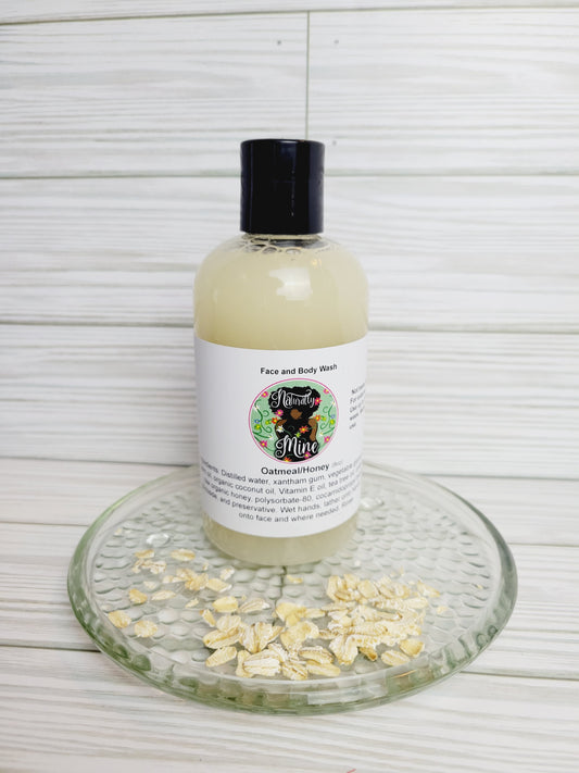 Oatmeal/Honey Face and Body Wash