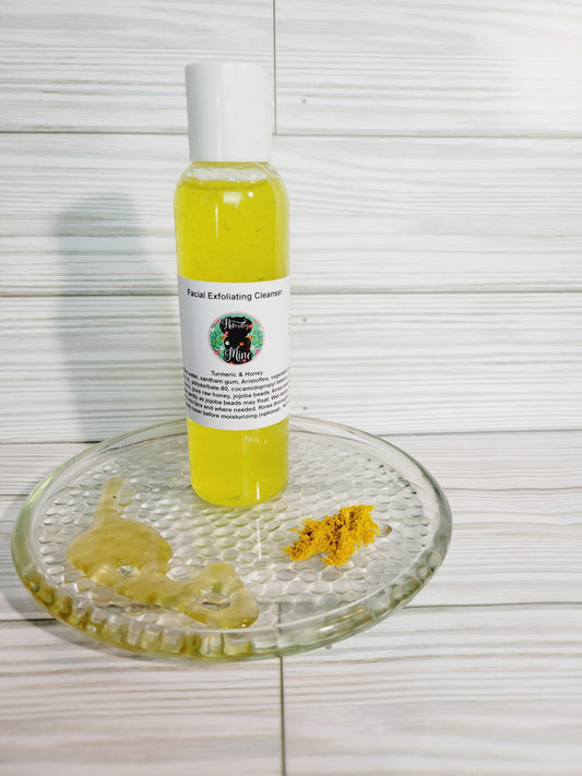 Turmeric & Honey Exfoliating Facial Cleanser