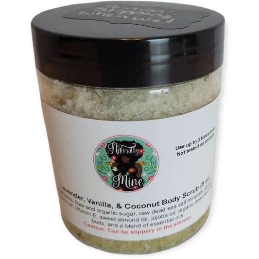 Lavender, Vanilla, & Coconut Scrub